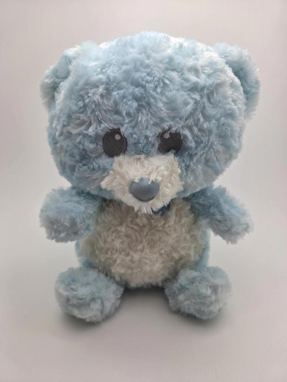 First and Main Vintage Baby Blue Teddy Bear Plush (11 inch)
